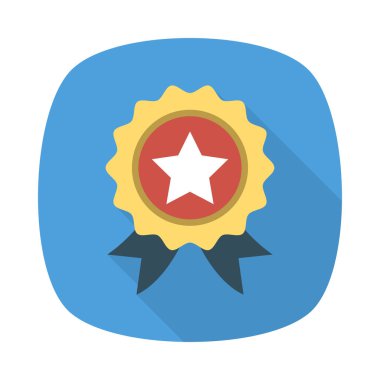 rozet madalya ödülü vektör çizim 