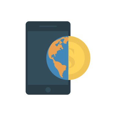 Web tasarım için renk simgesi. Vektör çizim 