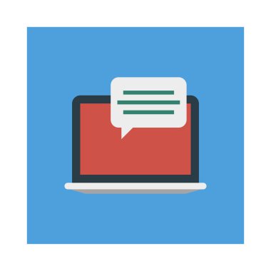 kabarcık ileti iletişim vektör çizim 