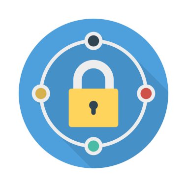 Web tasarım için renk simgesi. Vektör çizim 