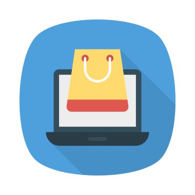 PC bilgisayar mainframe vektör çizim 