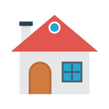 ev ev daire vektör çizim 