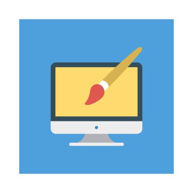 Tasarım fırça renk vektör çizim 