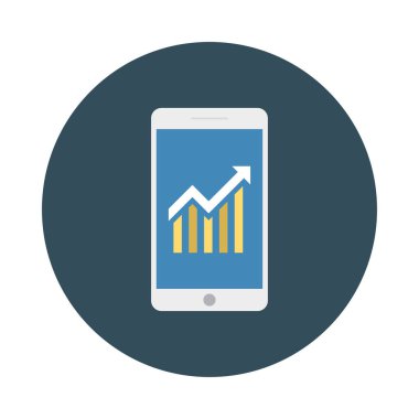 Web tasarım için renk simgesi. Vektör çizim 