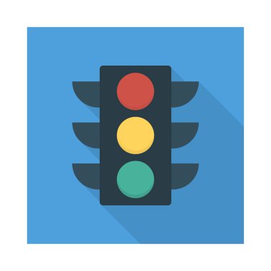 sinyal trafik ışığı vektör çizim 