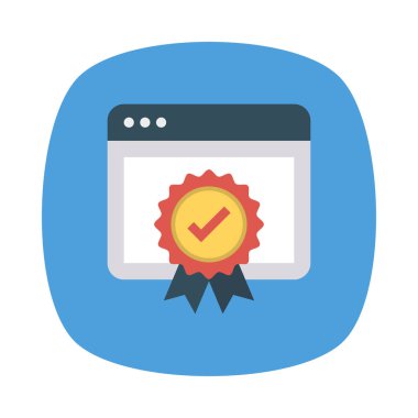 rozet Ödülü online vektör çizim 