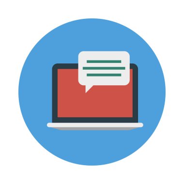 Web tasarım için renk simgesi. Vektör çizim 