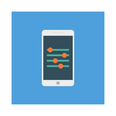 denetim kaydırıcısını ayarlama vektör çizim 