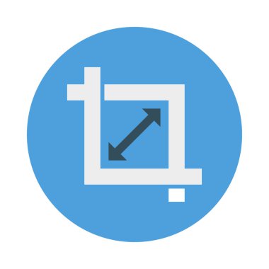 Web tasarım için renk simgesi. Vektör çizim 