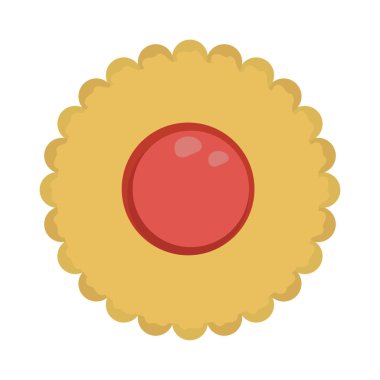 kurabiye bisküvi tatlı vektör çizim 