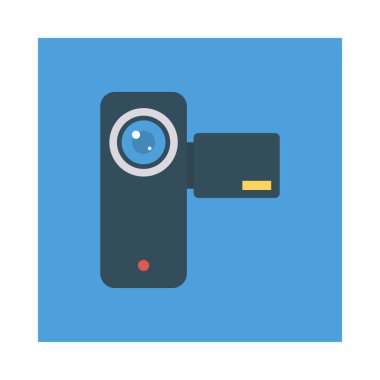 Kamera yakalama video vektör çizim   