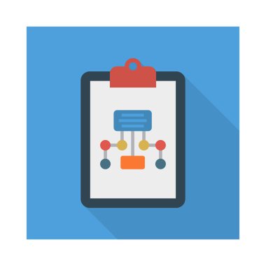 Pano akış çizelgesi hiyerarşi vektör çizim 