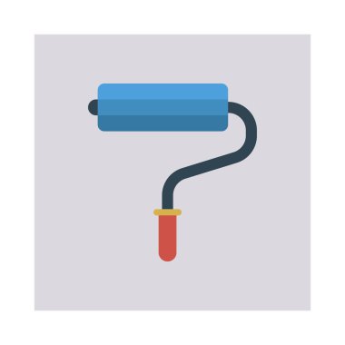 silindir renk boya vektör çizim 