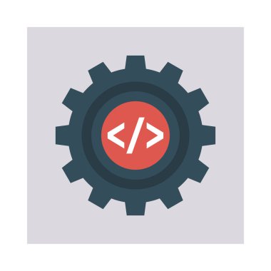 geliştirme kodlama komut dosyası vektör çizim 