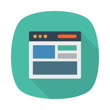 Web sayfası tarayıcı Internet vektör çizim 