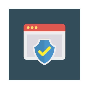 Web tasarım için renk simgesi. Vektör çizim 