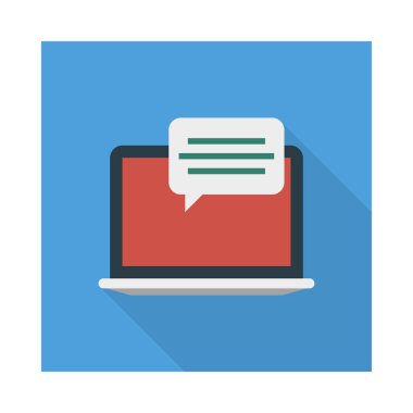 kabarcık ileti iletişim vektör çizim 