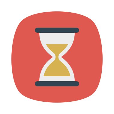 kum saati kum kronometre vektör çizim 