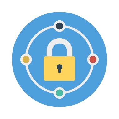 Web tasarım için renk simgesi. Vektör çizim 