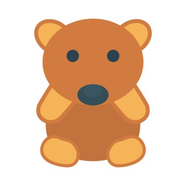 oyuncak ayı hediye vektör çizim 