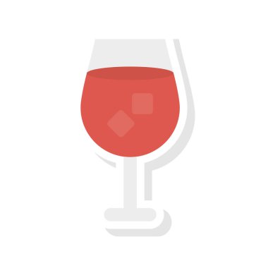 içki cam suyu vektör çizim 