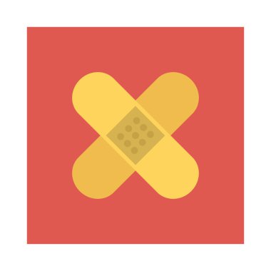 bandaj sıva yardım vektör çizim 