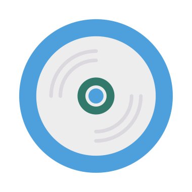 Web tasarım için renk simgesi. Vektör çizim 