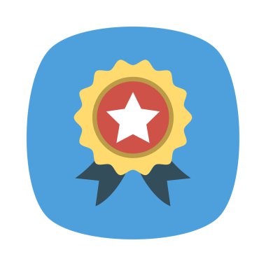 rozet madalya ödülü vektör çizim 