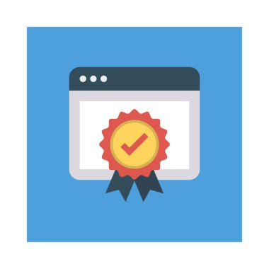 rozet Ödülü online vektör çizim 