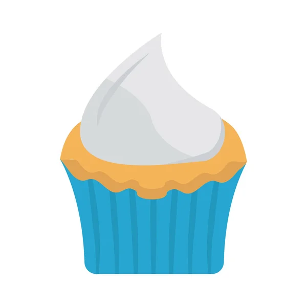 Cupcake Muffin Süße Vektor Illustration — Stockvektor
