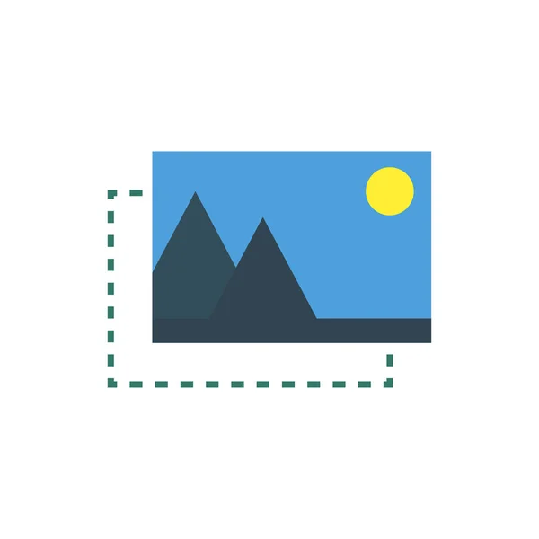 Color Icon Web Design Vector Illustration — Stock Vector