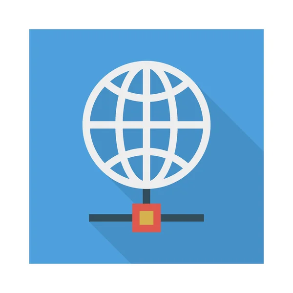 Browser Internet Welt Vektor Illustration — Stockvektor