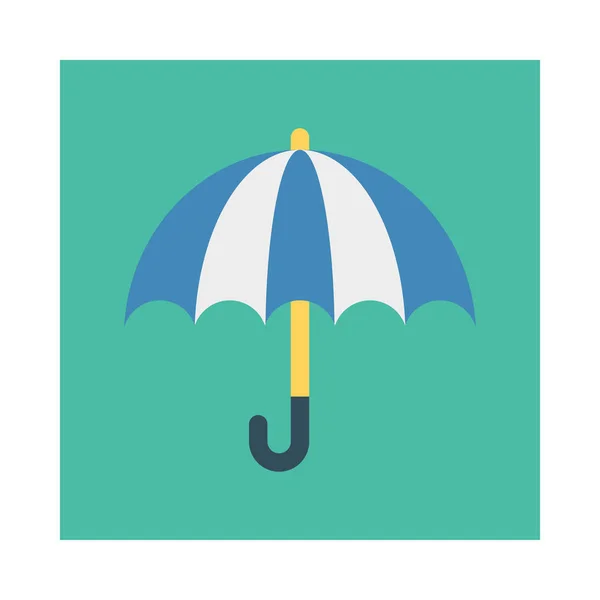 Umbrella Protection Secure Vector Illustration — Stock Vector