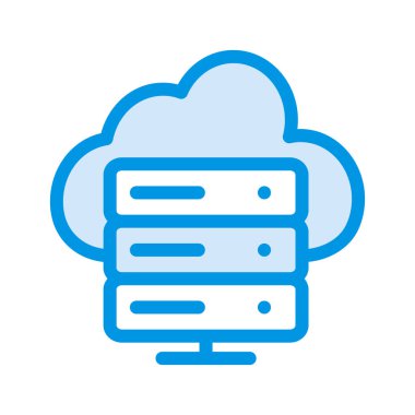 veritabanı sunucusu vektör çizim barındırma 