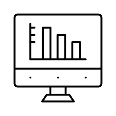 grafik grafik istatistikleri vektör çizim 