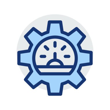 süreci hız performans vektör çizim 