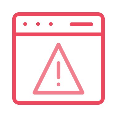 Uyarı hata uyarı vektör çizim 