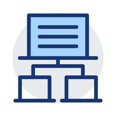 ağ bağlantı paylaşım vektör çizim 