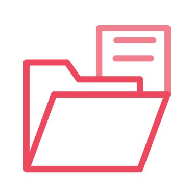 klasör dosyaları dizin vektör çizim 