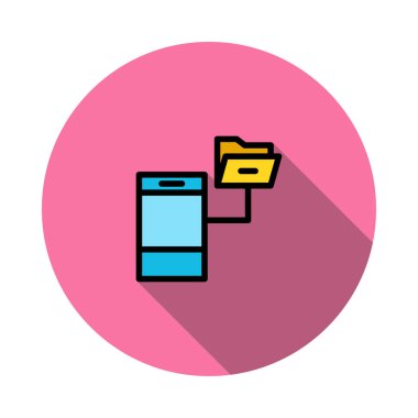 hareket eden telefon vektör çizim paylaşımı dosya 