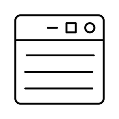 tarayıcı web sayfası vektör çizim 