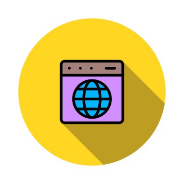 tarayıcı web sayfası Internet vektör çizim 