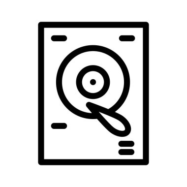 Vinil disk Cd vektör çizim 