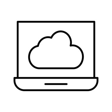 bulut sunucu veritabanı vektör çizim 