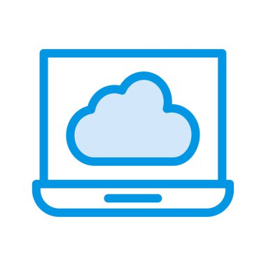 bulut sunucu veritabanı vektör çizim 