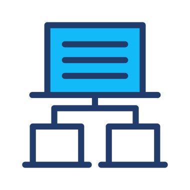 ağ bağlantı paylaşım vektör çizim 