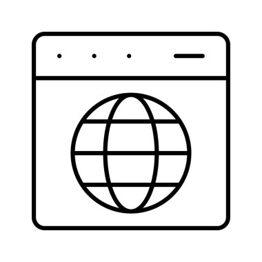 tarayıcı web sayfası Internet vektör çizim 