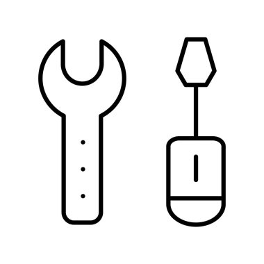 onarım tamir araçları vektör çizim 