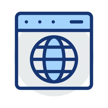 tarayıcı web sayfası Internet vektör çizim 