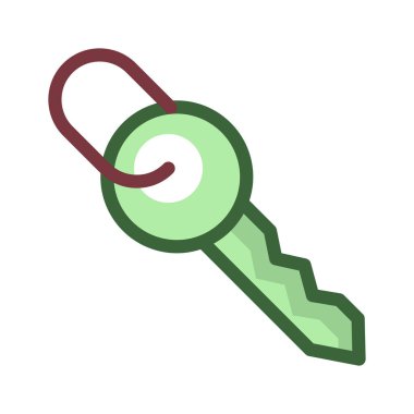 tuş kilidi erişim vektör çizim 